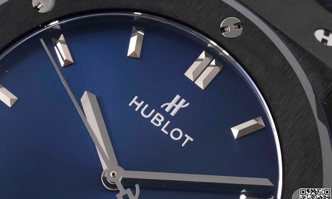 GSF Hublot Classic Fusion 542.CM.7170.LR GS Factory 1:1 Best Edition Replica Watch Blue Strap